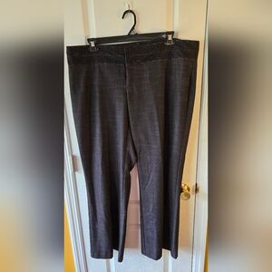 Maurices Black Lace-Trimmed Plus Size Pants